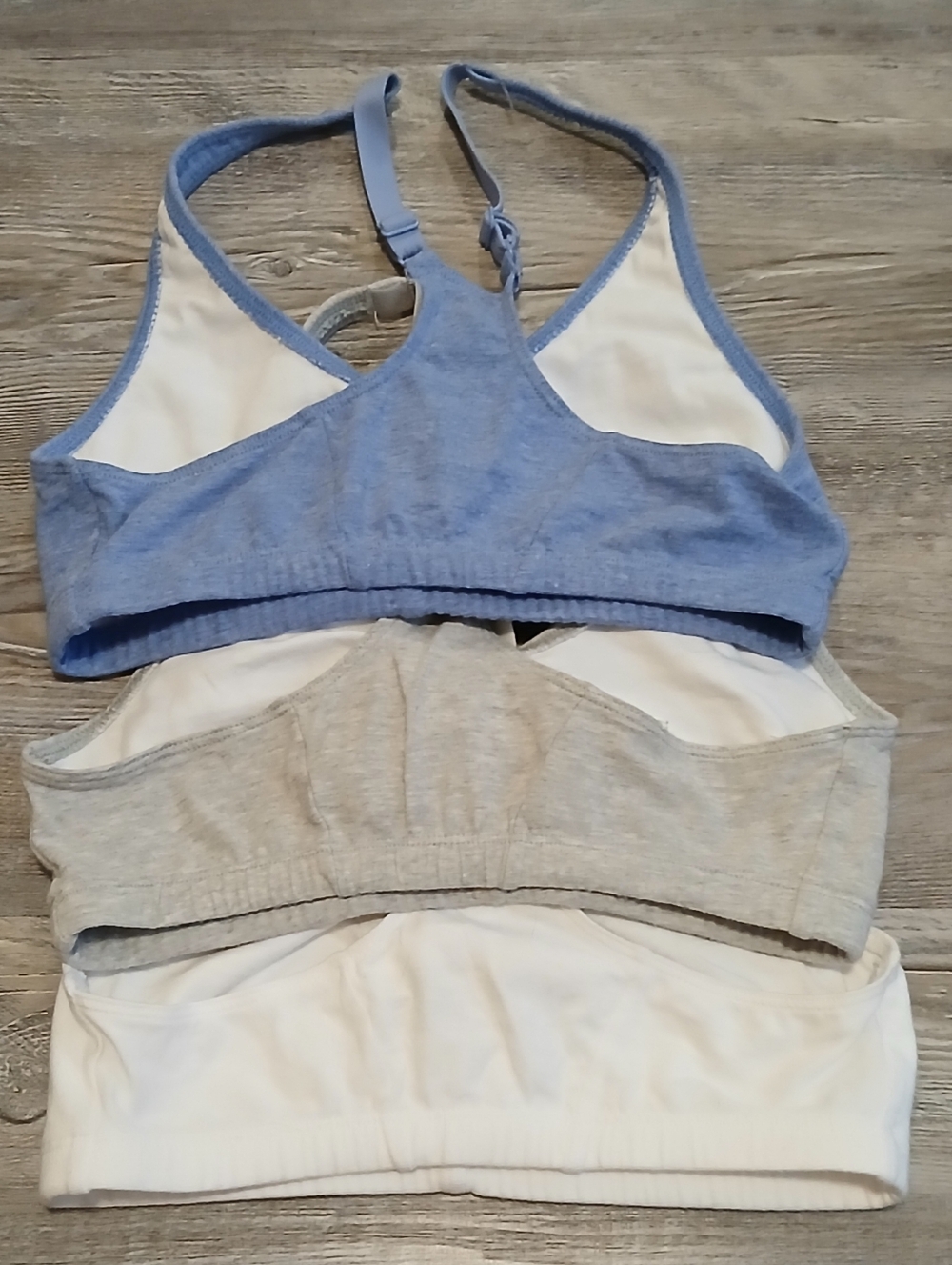 Fruit of the Loom Ladies Adjustable Shirred Front Racerback Sports Bra Size 34 - Picture 2 of 6